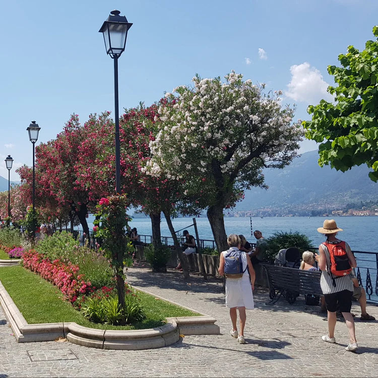 People walking in Italy